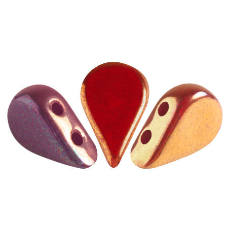 Amos Par Puca, Opaque Coral Red Iris Luster, AMS-9320-15780, 10 grams