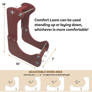 Basic Elements ComfortLoom Adjustable Standing Beading Loom