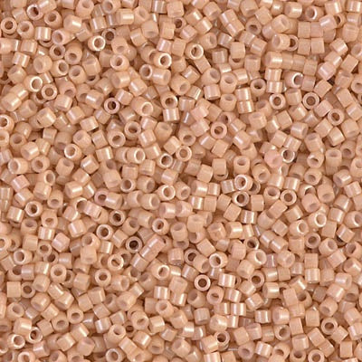 Miyuki Delica Bead 11/0, DB0208, Opaque Tan Luster, 50 grams