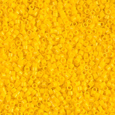 Miyuki Delica Bead 11/0, DB1132, Opaque Canary, 50 grams