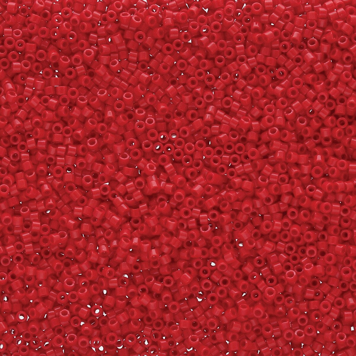 Miyuki Delica Bead 11/0, DB1140, Opaque Dark Red, 5 grams
