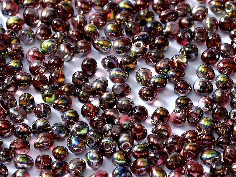 Miyuki 3.4mm Drop Bead, DP-4573, Magic Wine, 5 grams