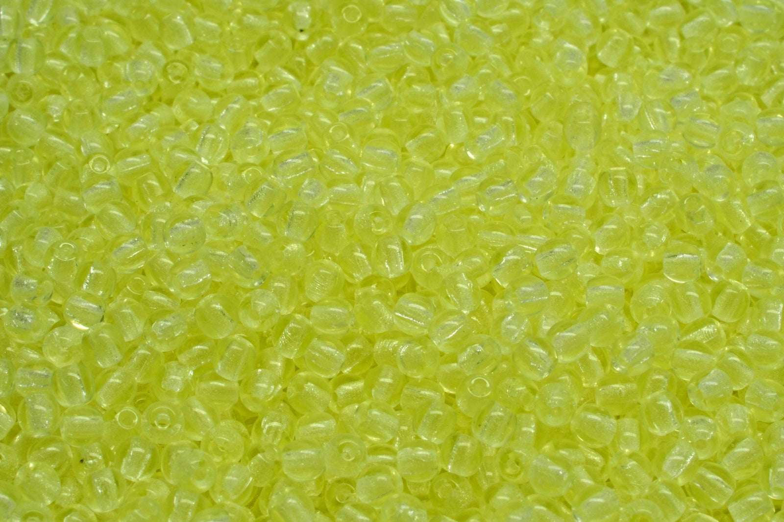 3mm Czech Round Druk Bead, Jonquil, 50 pieces