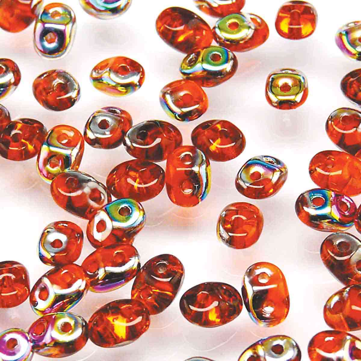 MiniDuo Beads, Hyacinth Vitrail, MSD9003-28101, 8 grams