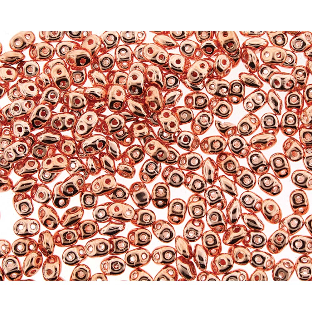 Superduo, Copper Plated, 8 grams