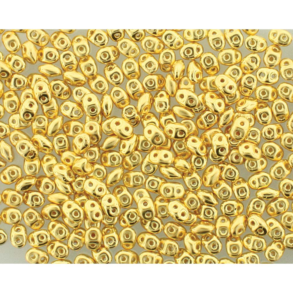 Superduo, 24kt Gold Plated, 8 grams