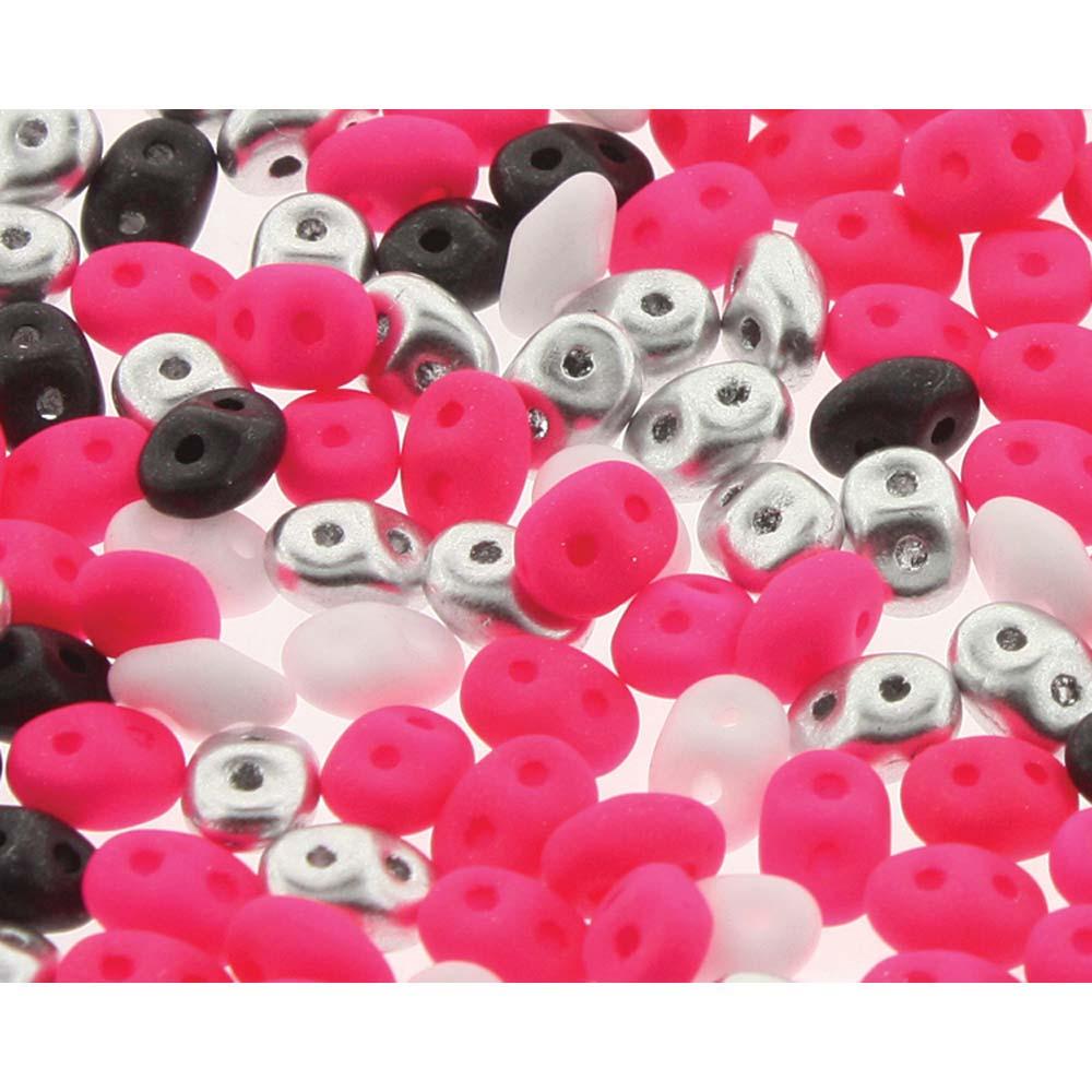 Superduo, Mix-Diva Pink, SDMIX139, 8 grams