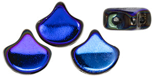 Ginko Beads, Jet Azuro, 8 grams