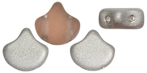Ginko Beads, Backlit Matte Sesame Seed, 8 grams