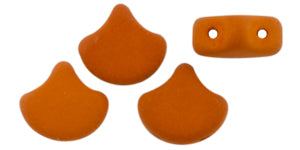 Ginko Beads, Saturated Pumpkin, 8 grams