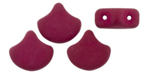 Ginko Beads, Saturated Wine, 8 grams