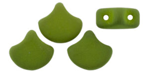 Ginko Beads, Saturated Lizard Green, 8 grams