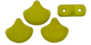 Ginko Beads, Saturated Chartreuse, 8 grams