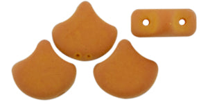 Ginko Beads, Saturated Mustard, 8 grams