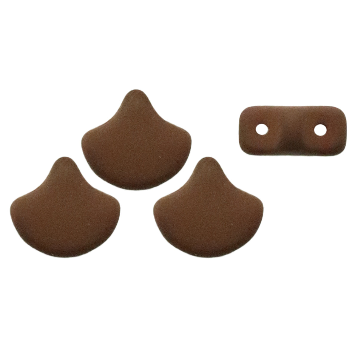 Ginko Beads, Saturated Chocolate, 8 grams