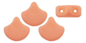 Ginko Beads, Saturated Tangerine, 8 grams