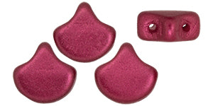 Ginko Beads, Chatoyant - Red, 8 grams