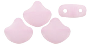 Ginko Beads, Milky Soft Rosaline, 8 grams