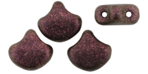 Ginko Beads, Plychrome - Rose, 8 grams
