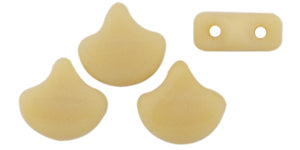 Ginko Beads, Matte Opaque Beige, 8 grams