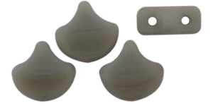 Ginko Beads, Matte Ashen Gray, 8 grams