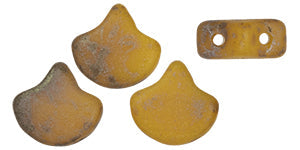 Ginko Beads, Matte Opaque Beige Rembrandt, 8 grams