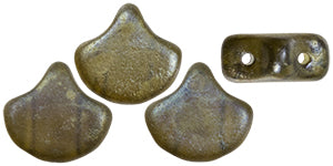Ginko Beads, Matte Tanzanite Rembrandt, 8 grams