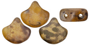 Ginko Beads, Matte Rosaline Rembrandt, 8 grams
