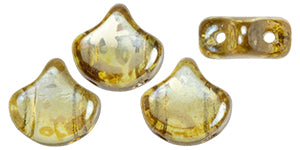 Ginko Beads, Transparent Rembrandt, 8 grams