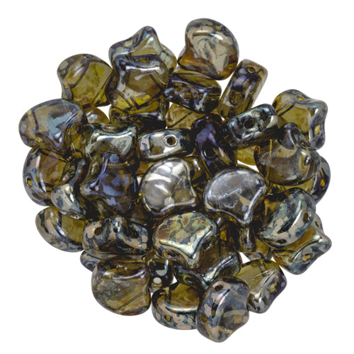 Ginko Beads, Black Diamond Rembrandt, 8 grams