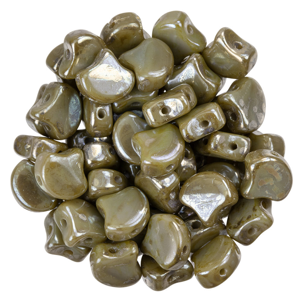 Ginko Beads, Ashen Gray Rembrandt, 8 grams