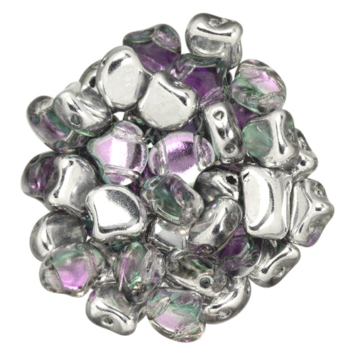 Ginko Beads, Backlit Pink Mist, 8 grams