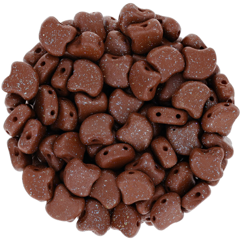 Ginko Beads, Stardance Gingerbread, 8 grams