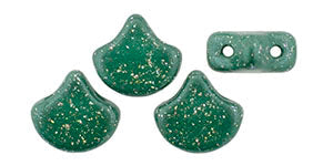 Ginko Beads, Stardance Hunter Green, 8 grams