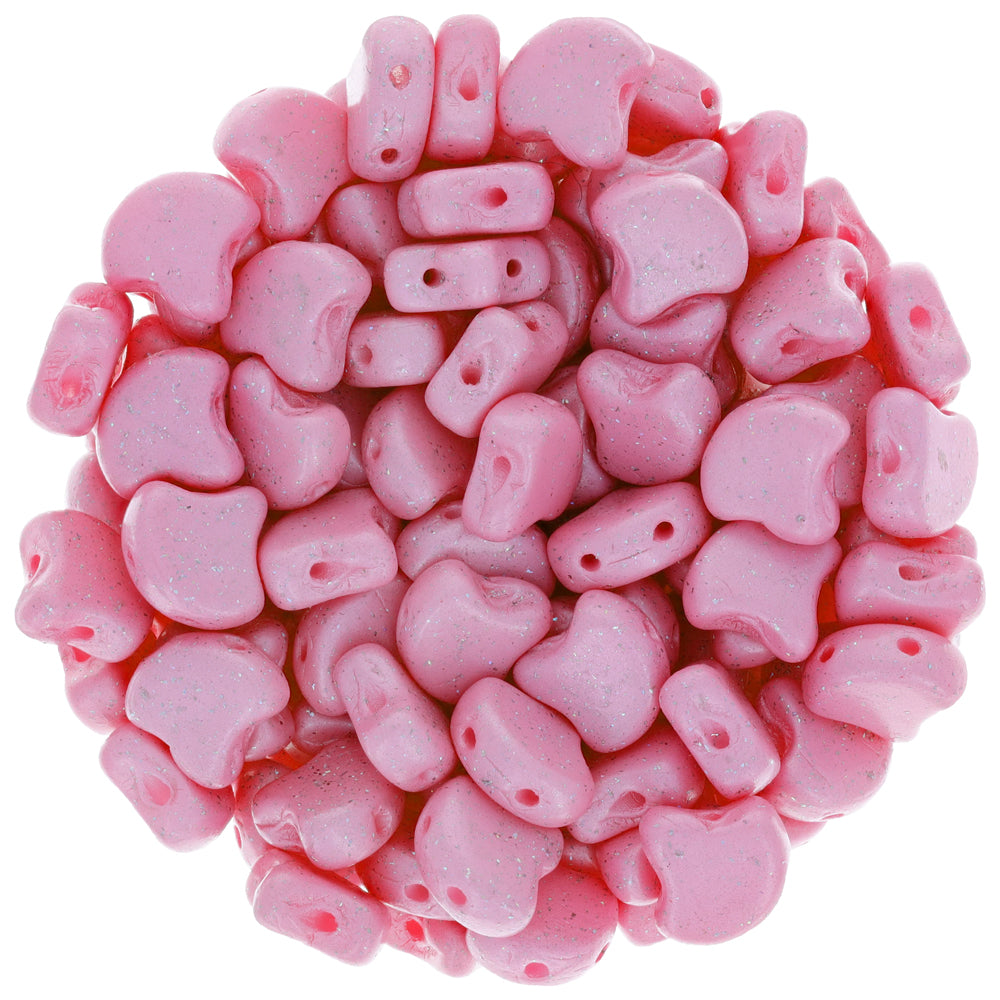 Ginko Beads, Stardance Flamingo Pink, 8 grams