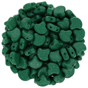 Ginko Beads, Stardance Emerald, 8 grams