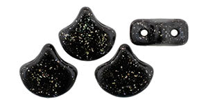 Ginko Beads, Stardance Anthracite, 8 grams