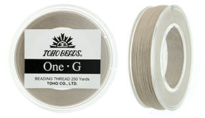 One G Thread, Beige, 250 yds