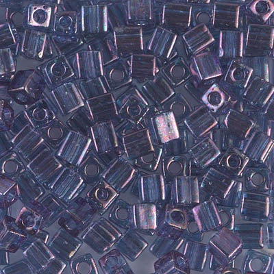 Miyuki 4mm Cube, #1884, Violet Gold Luster, 5 grams