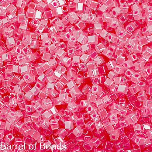 Miyuki 1.8mm Cube, Pink Luster, #544, 10 grams