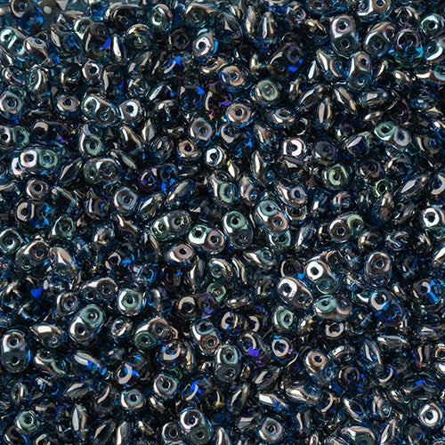 Superduo, Sapphire Celsian, SD3006-22501, 8 grams