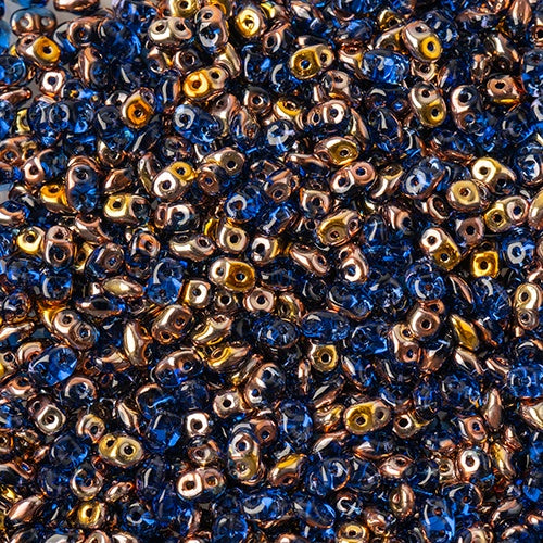 Superduo, Sapphire Capri Gold, SD3006-27101, 8 grams