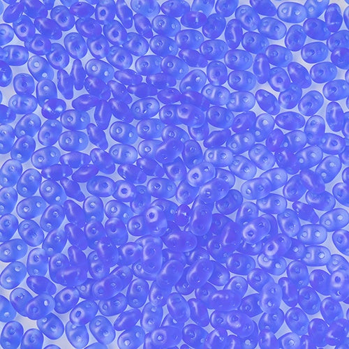 Superduo, Sapphire Matte, SD3006-84110, 8 grams