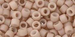 Toho Aiko Cylinder Seed Bead, TB-0764, Opaque Pastel Frost Shrimp, 5 grams