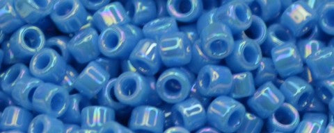 Toho Aiko Bead Opaque AB Dk Aqua