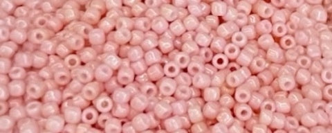 Toho Size 11 Round, Opaque Light Vintage Rose, 13 grams