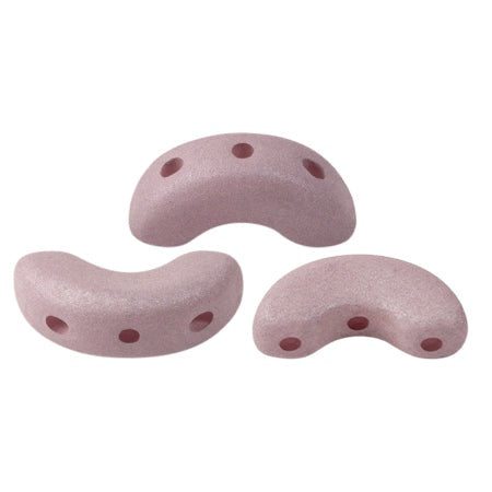 Arcos Par Puca, Sand, 10 grams, Czech 3 Hole Glass Bead