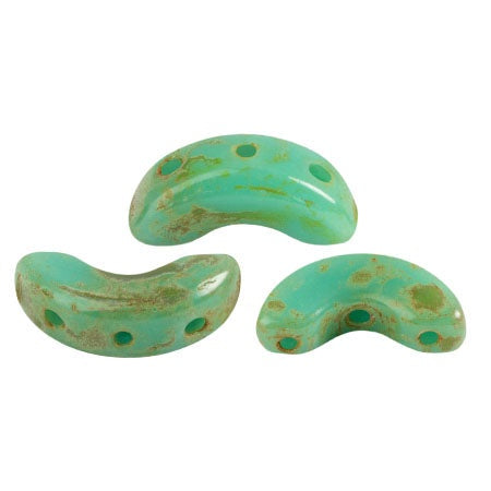 Arcos Par Puca, Op Green Turquoise Travertin, 10 grams