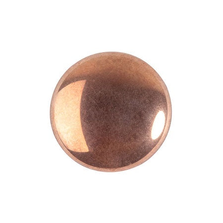 Cabochon Par Puca 14mm, Full Capri Gold, 2 pieces, Czech Glass