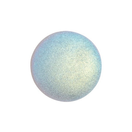 Cabochon Par Puca 14mm, Crystal Matte AB, 2 pieces, Czech Glass